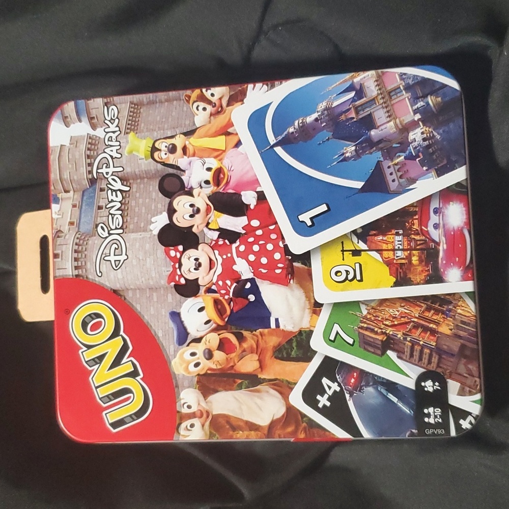 NWT Disney Parks Mickey And Friends UNO card game
